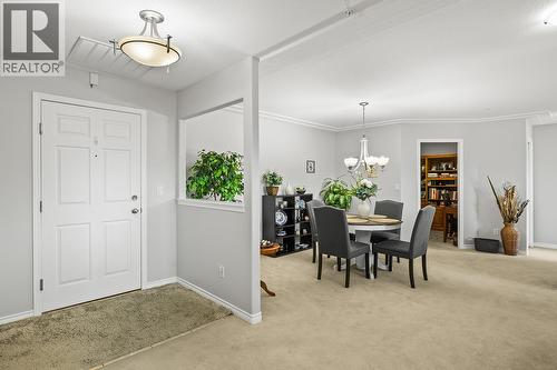 1967 Underhill Street Unit# 704, Kelowna, BC - Indoor Photo Showing Dining Room
