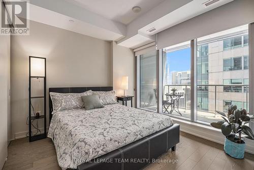 1509 - 101 Queen Street, Ottawa, ON - Indoor Photo Showing Bedroom