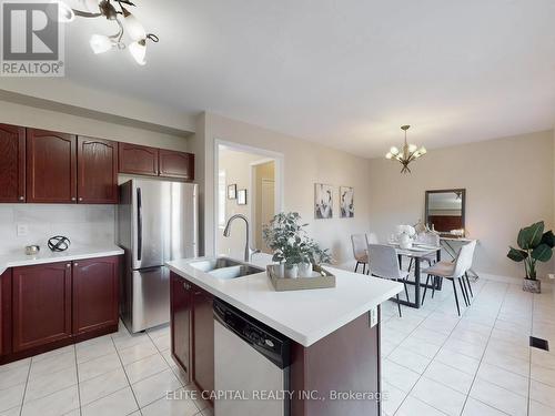 28 Ivory Silk Drive, Markham, ON - Indoor Photo Showing Kitchen With Double Sink