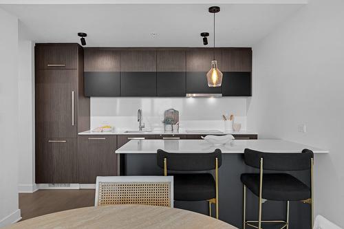 Kitchen - 2206-628 Rue St-Jacques, Montréal (Ville-Marie), QC - Indoor Photo Showing Kitchen With Upgraded Kitchen