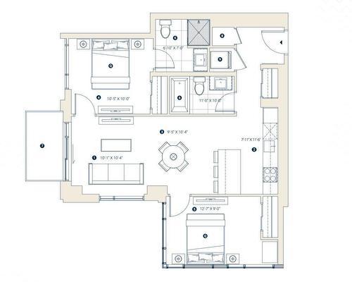 Other - 2206-628 Rue St-Jacques, Montréal (Ville-Marie), QC - Other