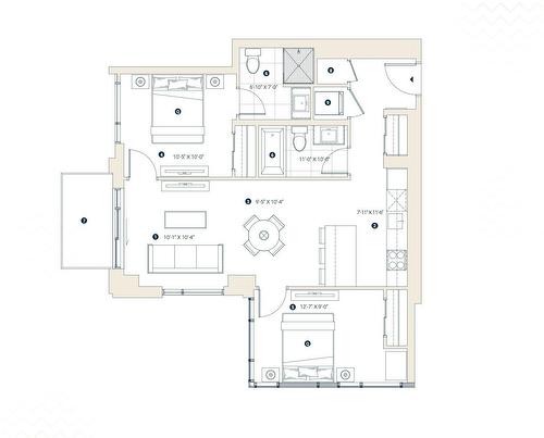 Other - 2206-628 Rue St-Jacques, Montréal (Ville-Marie), QC - Other