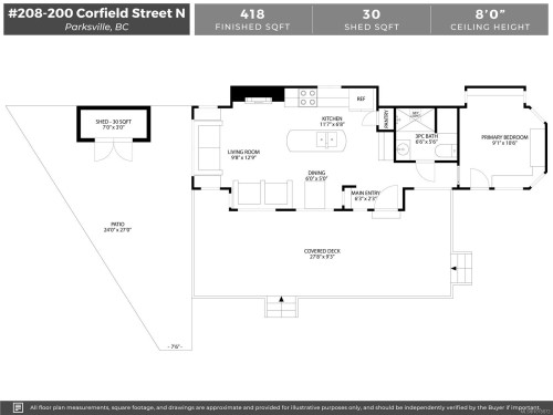 208-200 Corfield St, Parksville, BC 