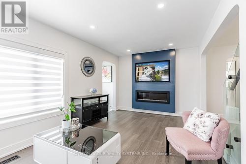 18493 Hurontario Street, Caledon, ON - Indoor Photo Showing Living Room With Fireplace