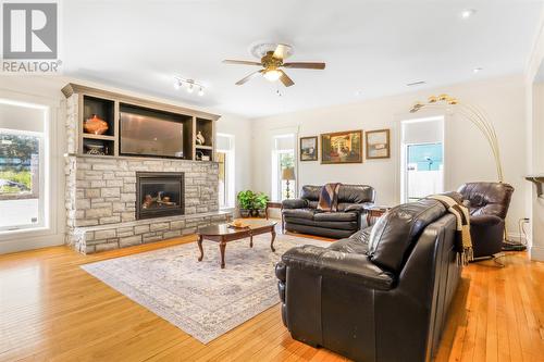557 Thorburn Road, St. John'S, NL - Indoor Photo Showing Living Room With Fireplace