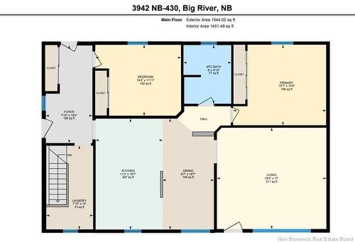 3942 Route 430, Big River, NB 