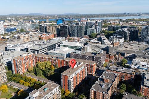 Photo aérienne - 202-551 Rue De La Montagne, Montréal (Ville-Marie), QC - Outdoor With View