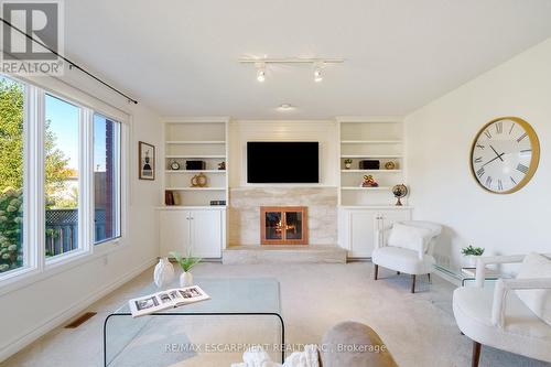 43 Glenayr Street, Hamilton, ON - Indoor Photo Showing Living Room With Fireplace