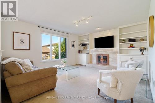 43 Glenayr Street, Hamilton, ON - Indoor Photo Showing Living Room With Fireplace