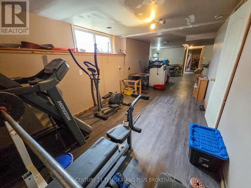 Basement Rec Room - 488011 Chamberlain 6 Road, Chamberlain, ON - Indoor Photo Showing Gym Room
