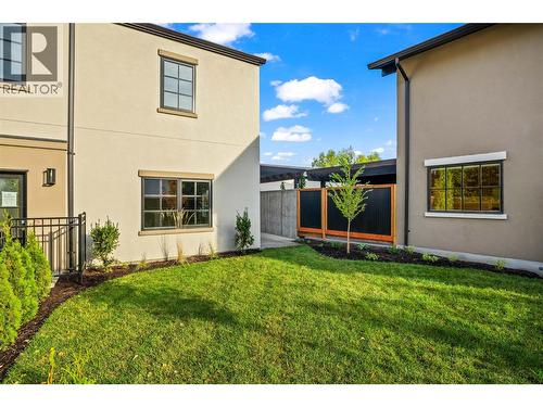 Front enclosed yard - 2957 Conlin Court Unit# 2, Kelowna, BC - Outdoor With Exterior