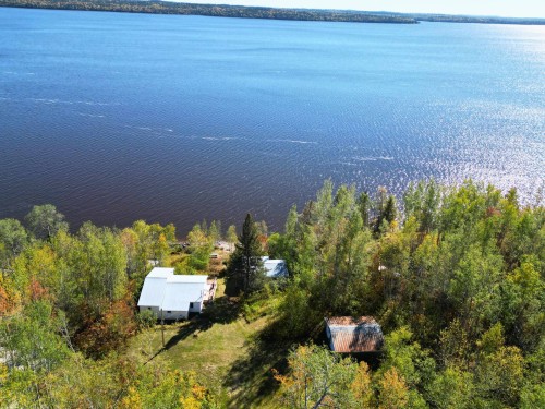 Aerial View - 940 Ch. De La Pointe, Guérin, QC - Outdoor With Body Of Water With View
