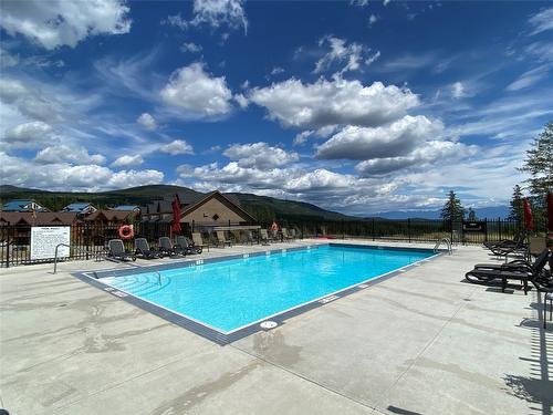 409-411-1151 Gerry Sorensen Way, Kimberley, BC - Outdoor With In Ground Pool With View