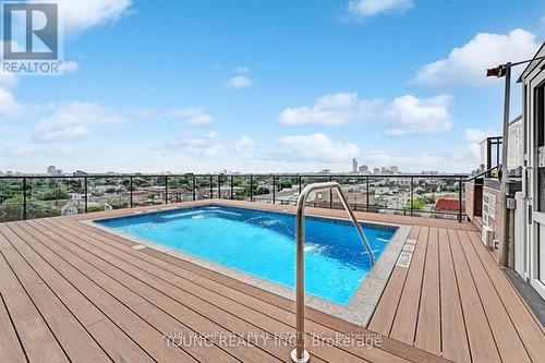 Pool - 206 - 203 Catherine Street, Ottawa, ON - Outdoor With In Ground Pool With Deck Patio Veranda