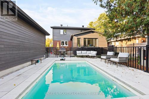 826 Quinlan Road, Ottawa, ON - Outdoor With In Ground Pool With Deck Patio Veranda