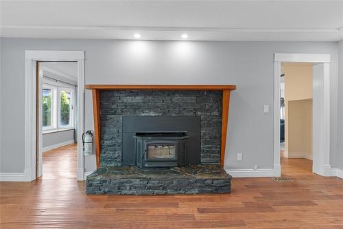 3585 Otter Lake Road, Armstrong, BC - Indoor Photo Showing Living Room With Fireplace