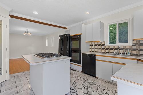 3585 Otter Lake Road, Armstrong, BC - Indoor Photo Showing Kitchen With Double Sink