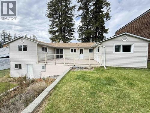 768 Vaughan Street, Quesnel, BC - Outdoor