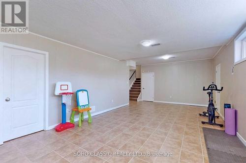 Bsmt - 29 Bayhampton Court, Toronto, ON - Indoor Photo Showing Gym Room