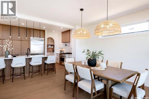 114 Cockcroft Place, Saskatoon, SK - Indoor Photo Showing Dining Room