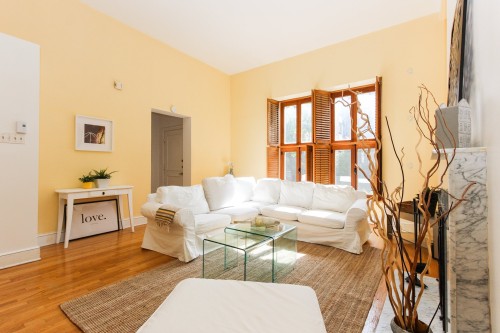 Salon - 1-3491 Rue Durocher, Montréal (Le Plateau-Mont-Royal), QC - Indoor Photo Showing Living Room