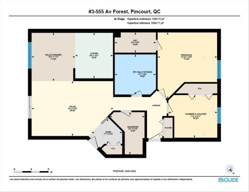 Plan (croquis) - 3-555 Av. Forest, Pincourt, QC - Other