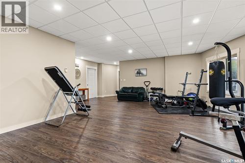 966 Tatanka Drive, Marquis Rm No. 191, SK - Indoor Photo Showing Gym Room