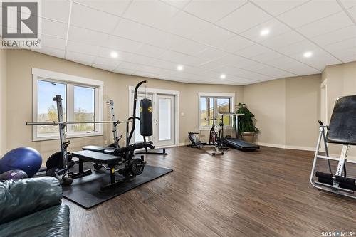 966 Tatanka Drive, Marquis Rm No. 191, SK - Indoor Photo Showing Gym Room