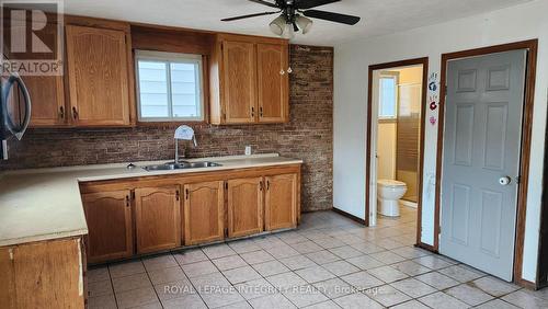 360 Ninth Street W, Cornwall, ON - Indoor Photo Showing Kitchen With Double Sink