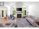 650 Lexington Drive Unit# 310, Kelowna, BC  - Indoor Photo Showing Living Room With Fireplace 