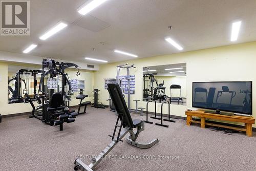 gym - 503 - 500 Talbot Street, London East (East F), ON - Indoor Photo Showing Gym Room