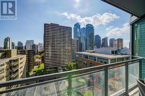 1201 - 45 Charles Street E, Toronto, ON - Outdoor With Balcony With View
