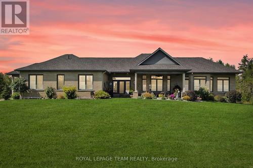 A perfect spot to end your day!! - 217 Shamus Way, Ottawa, ON - Outdoor With Deck Patio Veranda With Facade