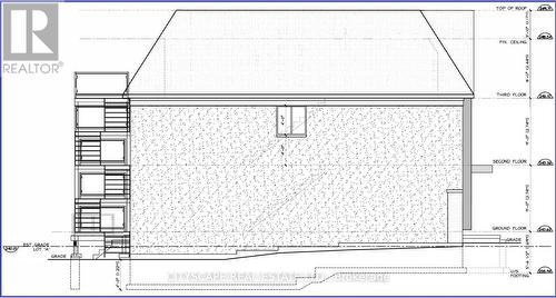 353A - Side Elevation - 353A Ontario Street, Newmarket, ON 