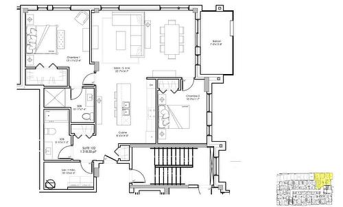 Drawing (sketch) - 102-8945 Boul. Viau, Montréal (Saint-Léonard), QC - Other