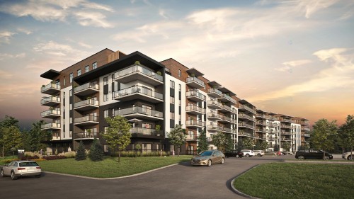 Front of Structure - 310-4700 Boul. Guillaume-Couture, Lévis (Desjardins), QC - Outdoor With Facade