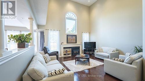 46 Holsted Road, Whitby, ON - Indoor Photo Showing Living Room With Fireplace