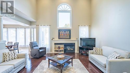 46 Holsted Road, Whitby, ON - Indoor Photo Showing Living Room With Fireplace