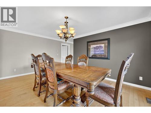 Upper Level - Dinning Room - 8949 122Nd Avenue, Osoyoos, BC - Indoor Photo Showing Dining Room
