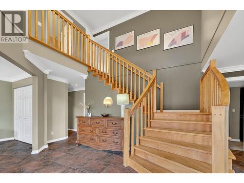 Maple Staircase - 8949 122Nd Avenue, Osoyoos, BC - Indoor Photo Showing Other Room