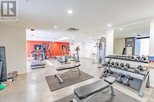 625 - 15 James Finlay Way, Toronto, ON - Indoor Photo Showing Gym Room