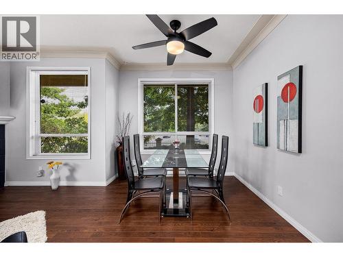 1964 Enterprise Way Unit# 115, Kelowna, BC - Indoor Photo Showing Dining Room