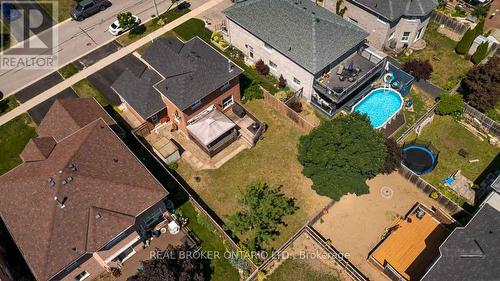 131 Ruffet Drive, Barrie, ON - Outdoor With Above Ground Pool With View