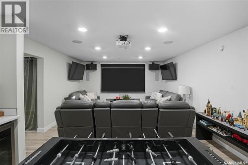 303 Dagnone Crescent, Saskatoon, SK - Indoor With Fireplace