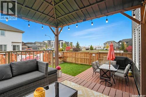 303 Dagnone Crescent, Saskatoon, SK - Outdoor With Deck Patio Veranda With Exterior