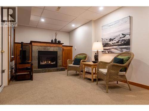 4576 Timberline Crescent Unit# 4, Fernie, BC - Indoor With Fireplace