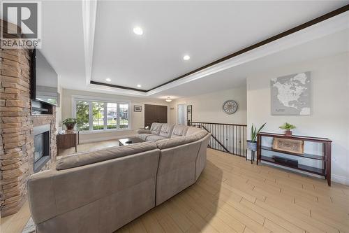 841 Manhattan Drive, Sarnia, ON - Indoor Photo Showing Living Room With Fireplace
