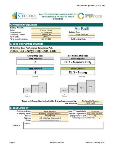 153 The Whins, Cranbrook, BC 