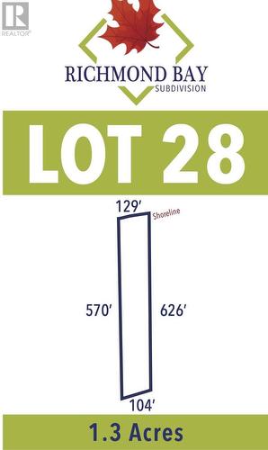 Lot 28 Richmond Bay Rd, Hilton Township, St. Joseph Island, ON 