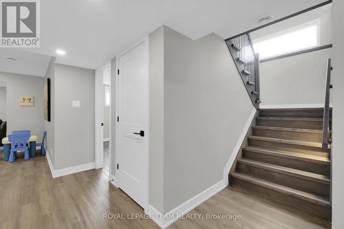 Stairs to finished Lower level. - 504 Barrage Street, Casselman, ON - Indoor Photo Showing Other Room